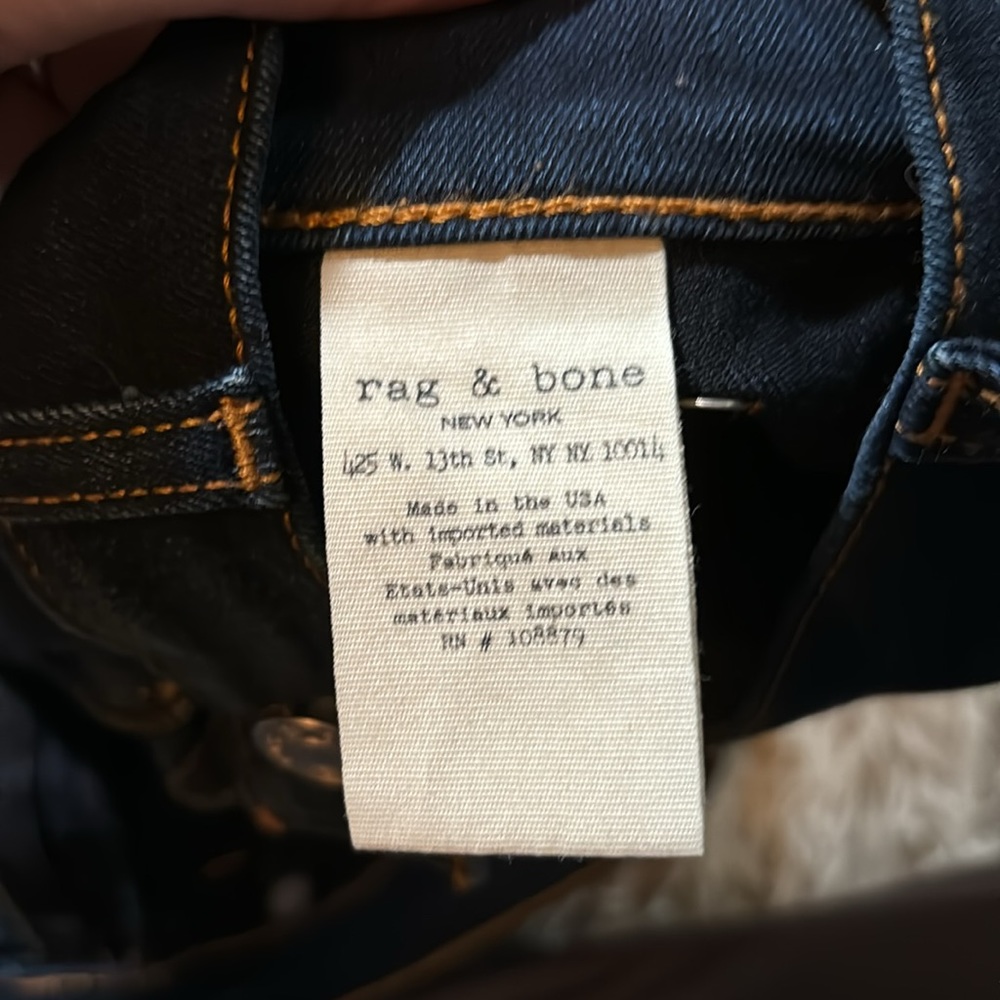 rag & bone skinny jeans - Picture 4 of 6